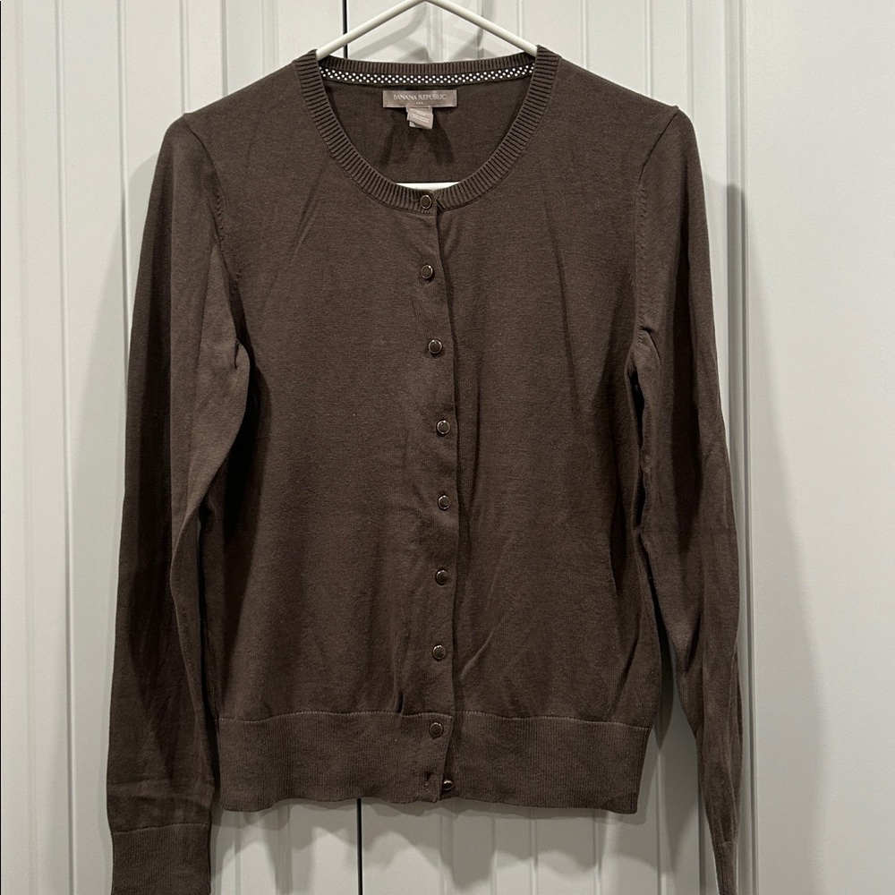 Banana Republic Chocolate Knit Sweater - Picture 5 of 5